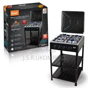 Raf 4-Burner Gas Cooker with Stand
