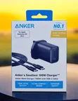 Chaja ya Anker Nano 100W na Kebo ya USB-C ya 1.8m - 1