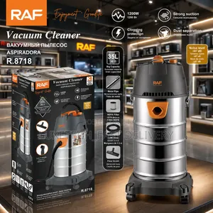 Raf R.8718 Vacuum Cleaner 35L kwa Maji na Makavu