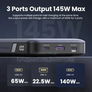 Ugreen 145W 25000mAh 3-Port Power Bank