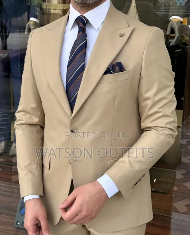 Mario Casas Men's 2-Piece Suit Material - 1
