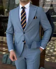 Mario Casas Men's 2-Piece Suit Material - 2