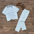 2-Piece Short Sleeve T-Shirt and Pant Set (XL-3XL) - 1