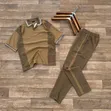 2-Piece Short Sleeve T-Shirt and Pant Set (XL-3XL) - 3