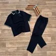 2-Piece Short Sleeve T-Shirt and Pant Set (XL-3XL) - 5