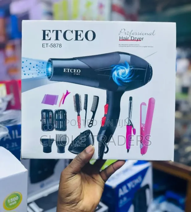 ETCEO Professional Hair Dryer (ET-5878) - 1