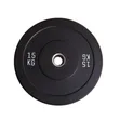 Olympic Rubber Bumper Weight Plate 15kg - 1