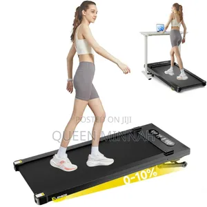 100kg Capacity Electric Walking Pad Treadmill with LED Display