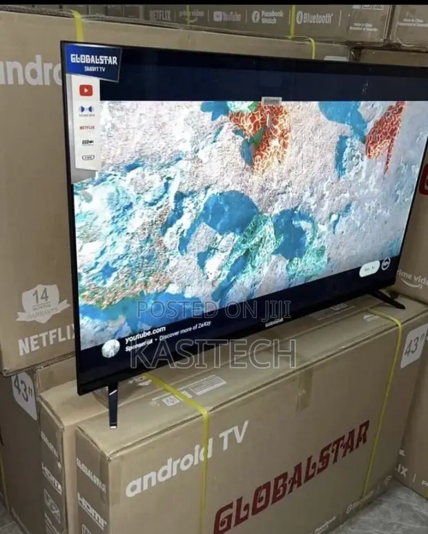 Globalstar Android Smart TV 43-inch UHD 4K - 1