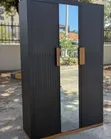 Wodi ya Kisasa Milango 3 na Kioo - 1