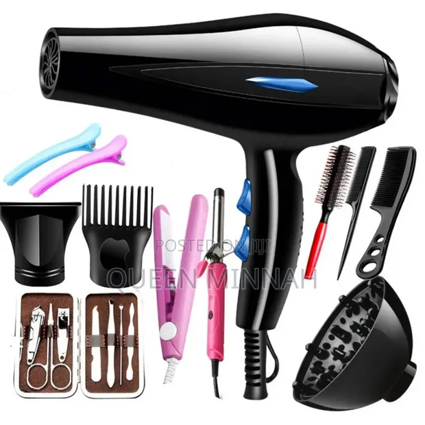 Hair Dryer Set - All-in-One Beauty & Styling Kit - 1