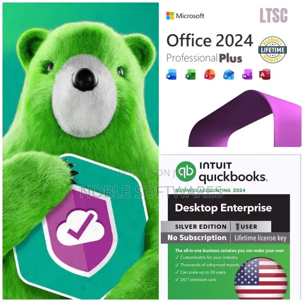 Microsoft Office 2024 Pro Plus + QuickBooks Enterprise 2024 - 1