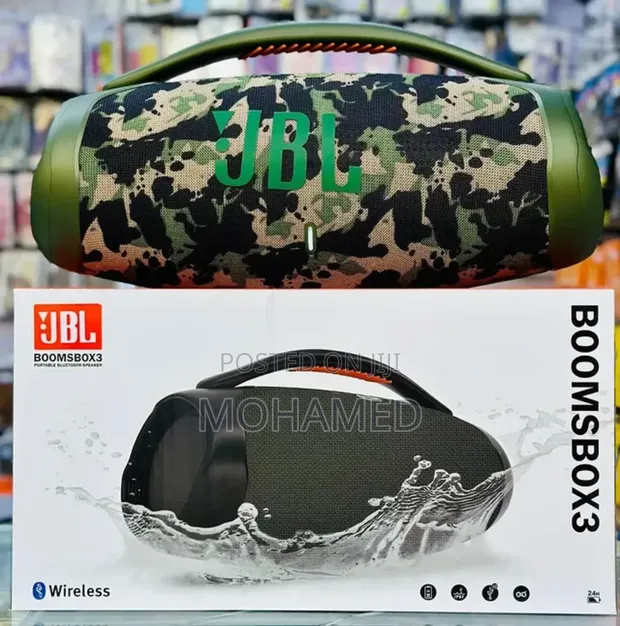 JBL Boombox 3 Spika ya Bluetooth Portable - 1