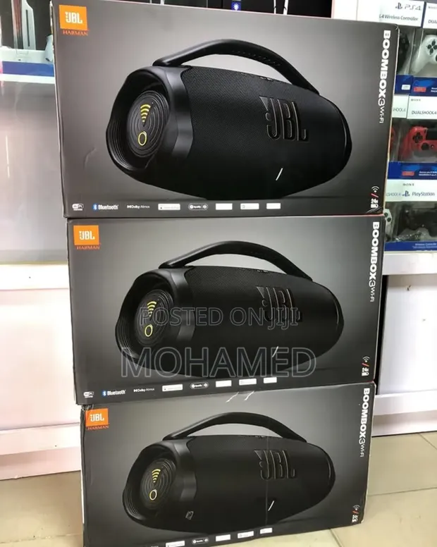 JBL Boombox 3 Wi-Fi Portable Speaker - 1