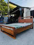 Solid Wood Queen Bed Frame - Brand New - 2