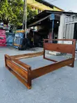Solid Wood Queen Bed Frame - Brand New - 3