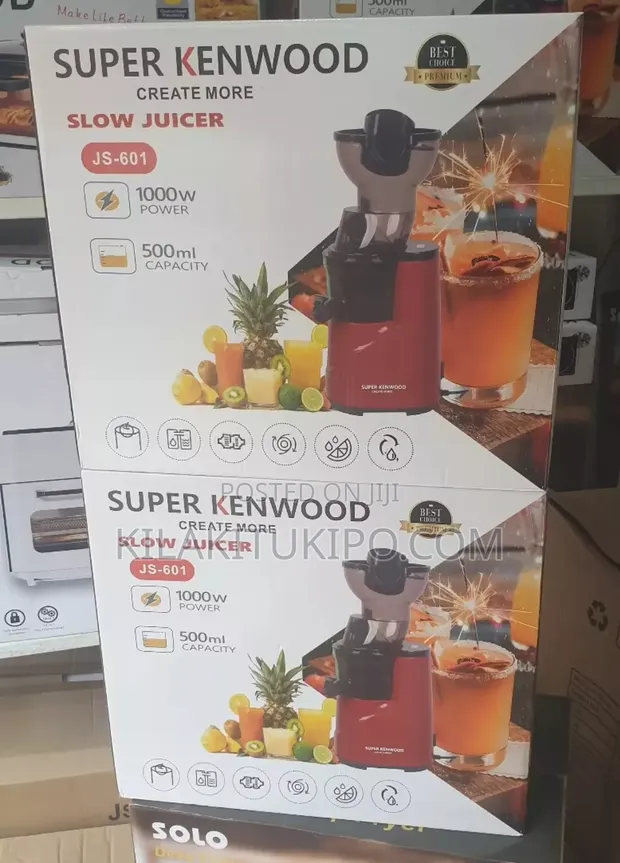 Brand New Kenwood 1000W Slow Juicer 500ml - 1