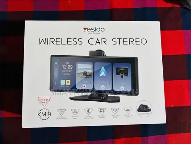 Yesido KMI9 10-Inch Wireless Car Stereo CarPlay Android Auto - 1