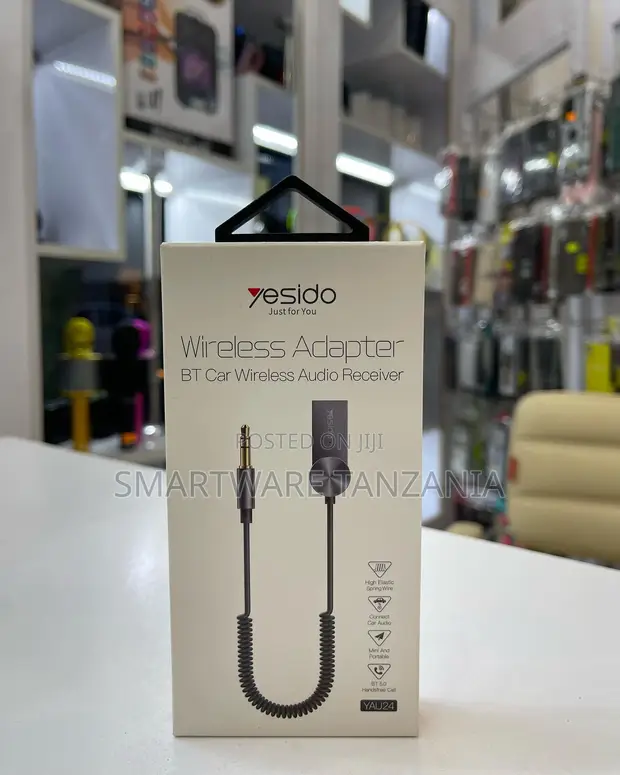 Yesido YAU24 Bluetooth 5.0 Kipokeaji Sauti cha Gari Kisicho na Waya - 1