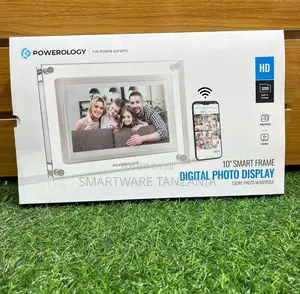 Powerology 10-Inch Smart Digital Photo Frame HD WiFi 32GB
