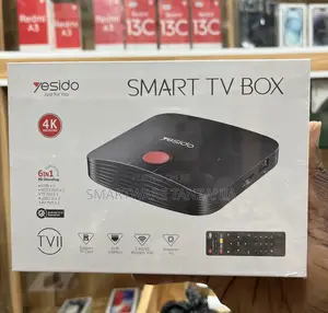 Yesido TVII Smart TV Box Android 12 Dual WiFi 6-in-1 Decoding