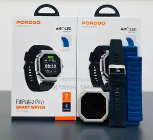 Porodo Fitpulse Pro AMOLED Smartwatch with Bluetooth Calling
