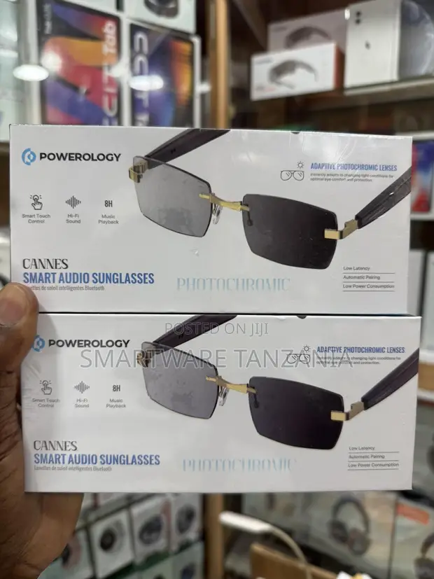 Powerology Cannes Smart Audio Sunglasses Photochromic - 1