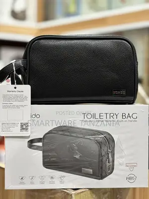 Yesido Genuine Leather Travel Bag with Fingerprint Lock