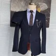 Oscar Suits Men's Black Suit - Brand New - 1