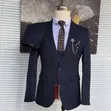 Oscar Suits Men's Black Suit - Brand New - 3