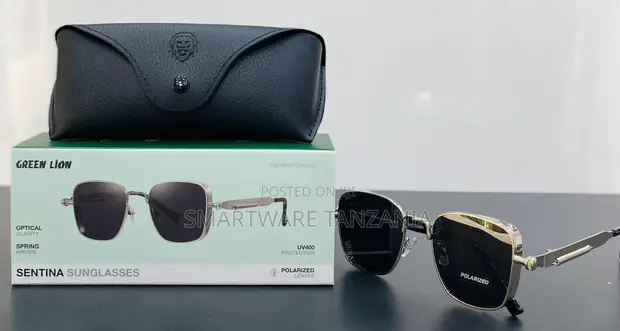 Green Lion Sentina Polarized Sunglasses UV400 Spring Hinges - 1