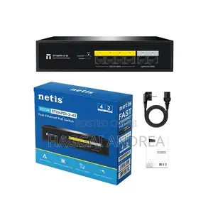Netis ST106PDI-2-43 6-Port PoE Fast Ethernet Switch (43W)