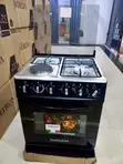 Global Star 3-in-1 Cooker (60x60cm) - Black - 2