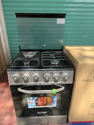Alitop 3-in-1 Gas & Electric Cooker with Oven 60x60