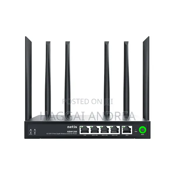 Netis NBW1200 AC1200 5-Port Gigabit Wireless Router - 1