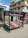 Double Deck Bunk Bed with 2 Mattresses - 2