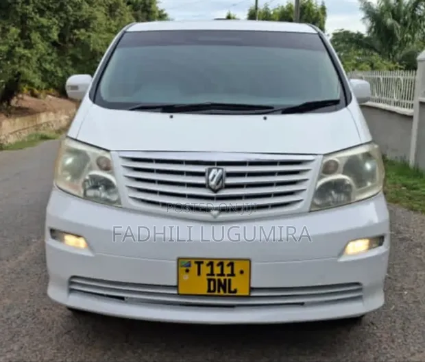 Toyota Alphard 2005 Nyeupe - 1