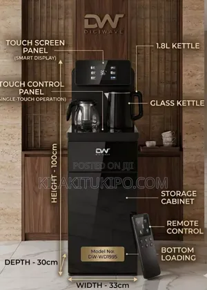 Digiwave All-in-One Water Dispenser with Tea Station