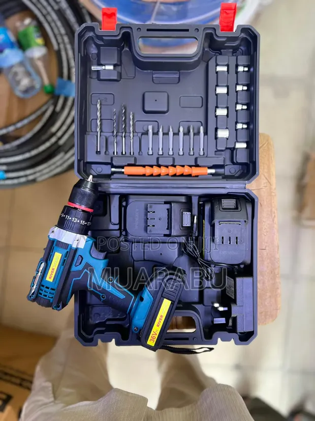 River Cordless Drill 36V na Betri 2 - 1