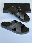 Sandals za Ngozi za Wanaume Chapa Channel - Klasiki na Smart - 2
