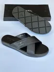 Sandals za Ngozi za Wanaume Chapa Channel - Klasiki na Smart - 3