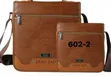 Deng Gao Brand Men's Genuine Leather Shoulder Bag - 2