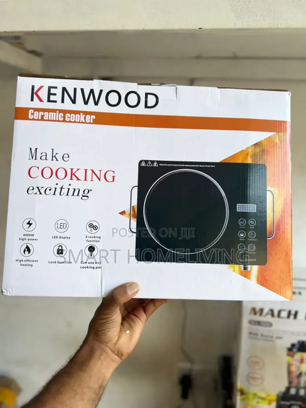 Jiko la Umeme la Kenwood Lenye Plate Moja - 1