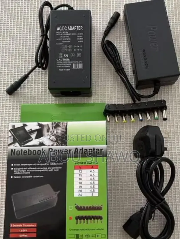 Notebook Power Adapter 12V-24V 4-4.5A 8-Pin - 1