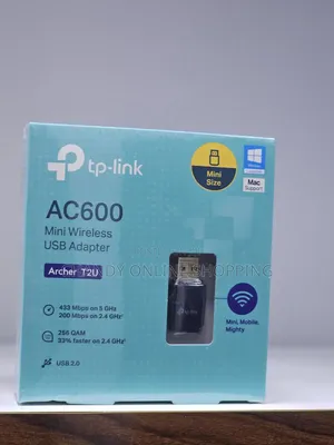 TP-Link AC600 Mini USB Wi-Fi Adapter (Archer T2U)