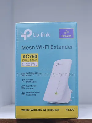 TP-Link RE200 AC750 Mesh Wi-Fi Extender