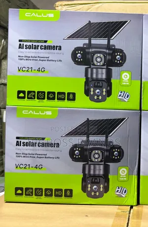 Calus Solar 4G LTE CCTV Camera - Lensi 3, Video 3, Solar Bila Kukatika