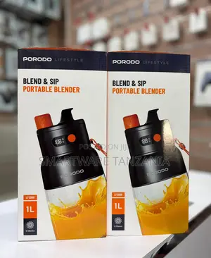 Porodo Lifestyle Blend and Sip Portable Blender 1L
