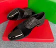 Men's Genuine Leather Dior Shoes - 1