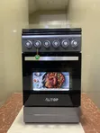 Alitop Gas Cooker 50x50cm - 4 Burners (3 Gas, 1 Electric) with Electric Oven - 4